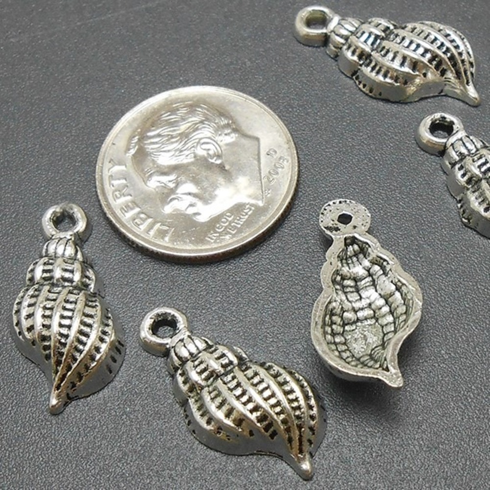10pcs‎ Sea Shell Conch Charms